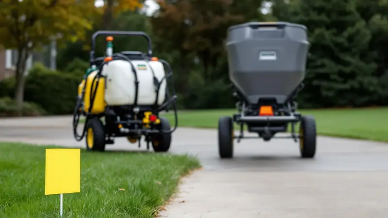 Spraying and weed-and-feed work usually needs its own liability endorsement.